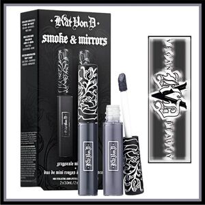 KAT VON D | Kitten Mini Smoke & Mirror Grayscale Mini Everlasting Liquid Lip Duo